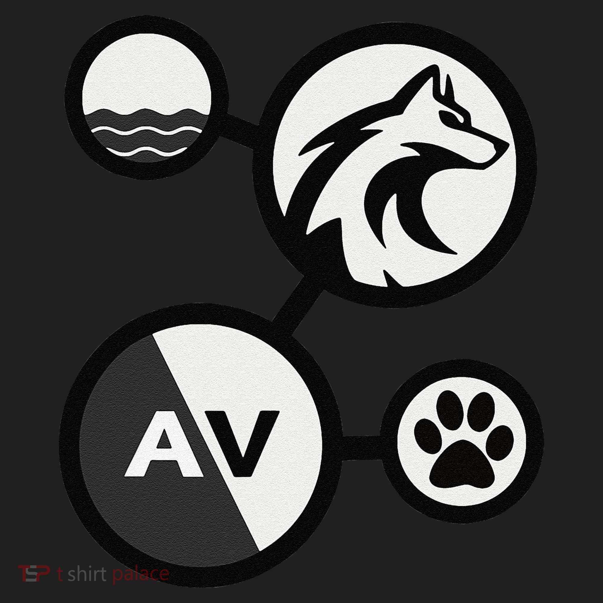 Elemental Waterwolf Hat