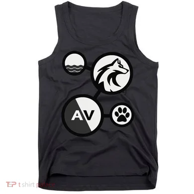 Elemental Waterwolf Tank Top