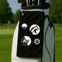 Elemental Waterwolf Golf Towel thumb 2