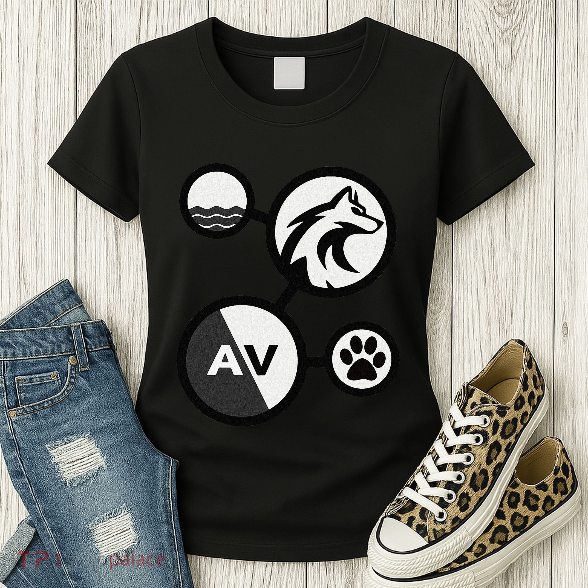 Elemental Waterwolf Women's T-Shirt