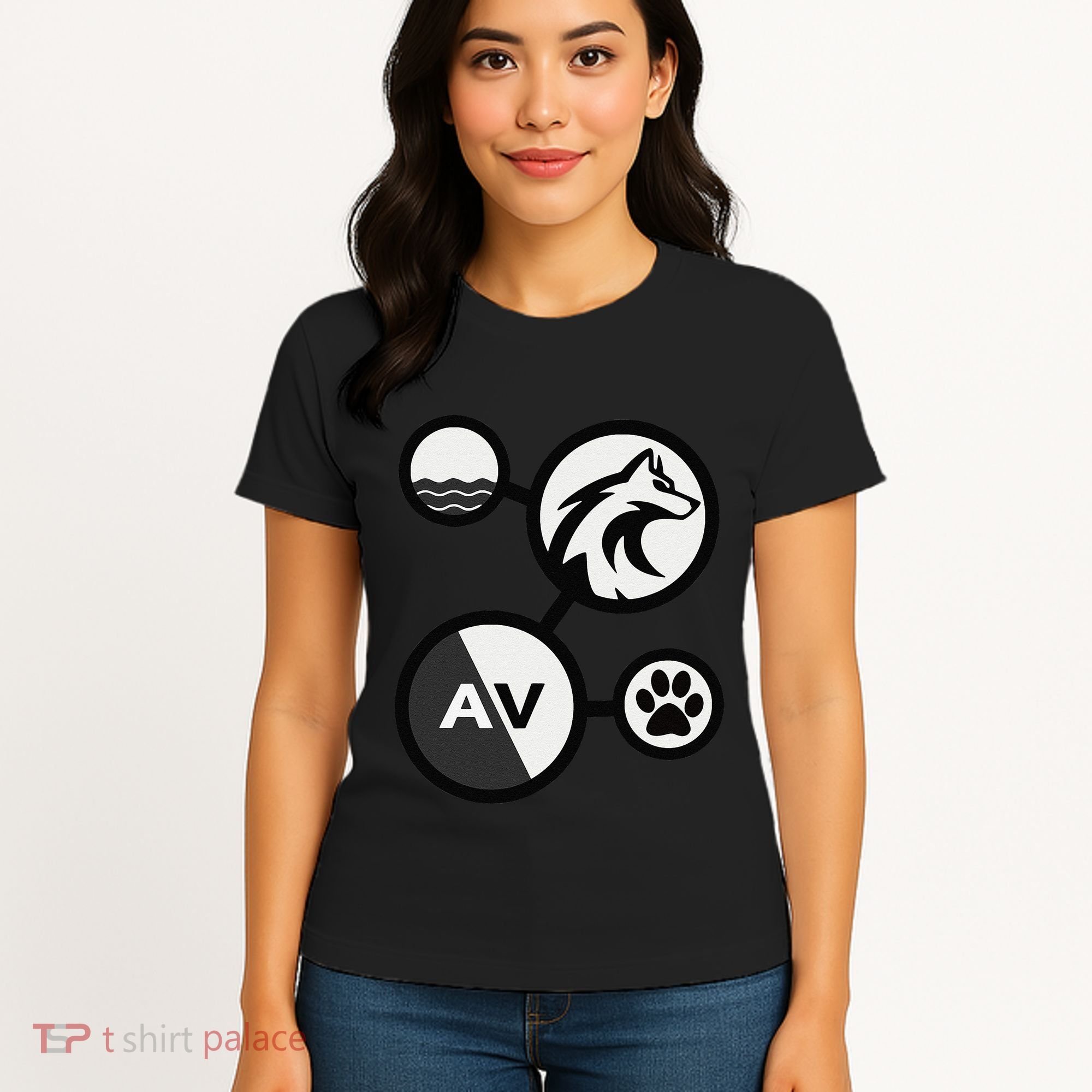 Elemental Waterwolf Women's T-Shirt