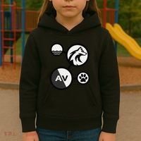 Elemental Waterwolf Kids Hoodie thumb 3