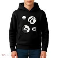 Elemental Waterwolf Kids Hoodie thumb 4