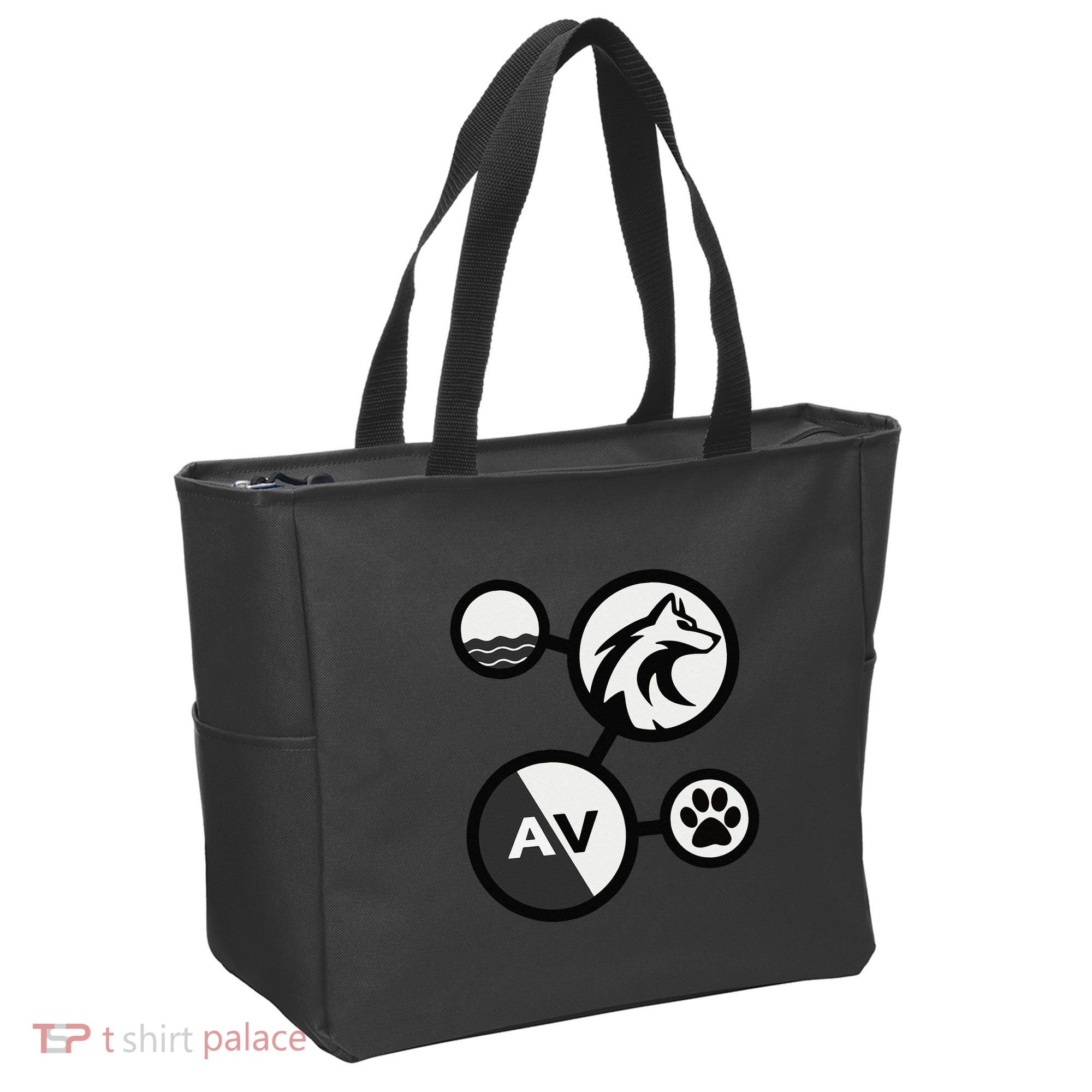 Elemental Waterwolf Tote Bag