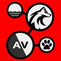 Elemental Waterwolf Santa Hat thumb 1