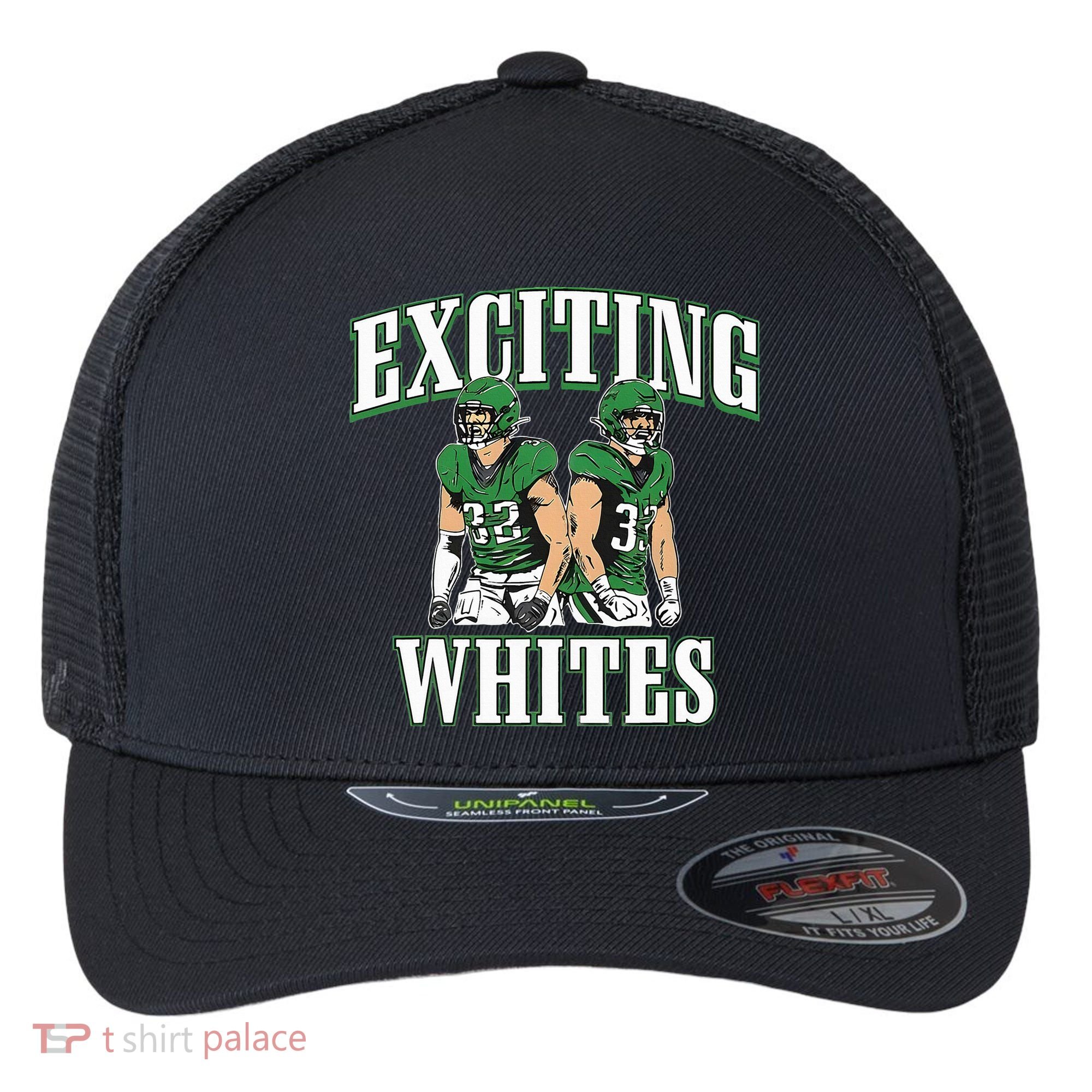 Exciting Whites Flexfit Unipanel Trucker Cap
