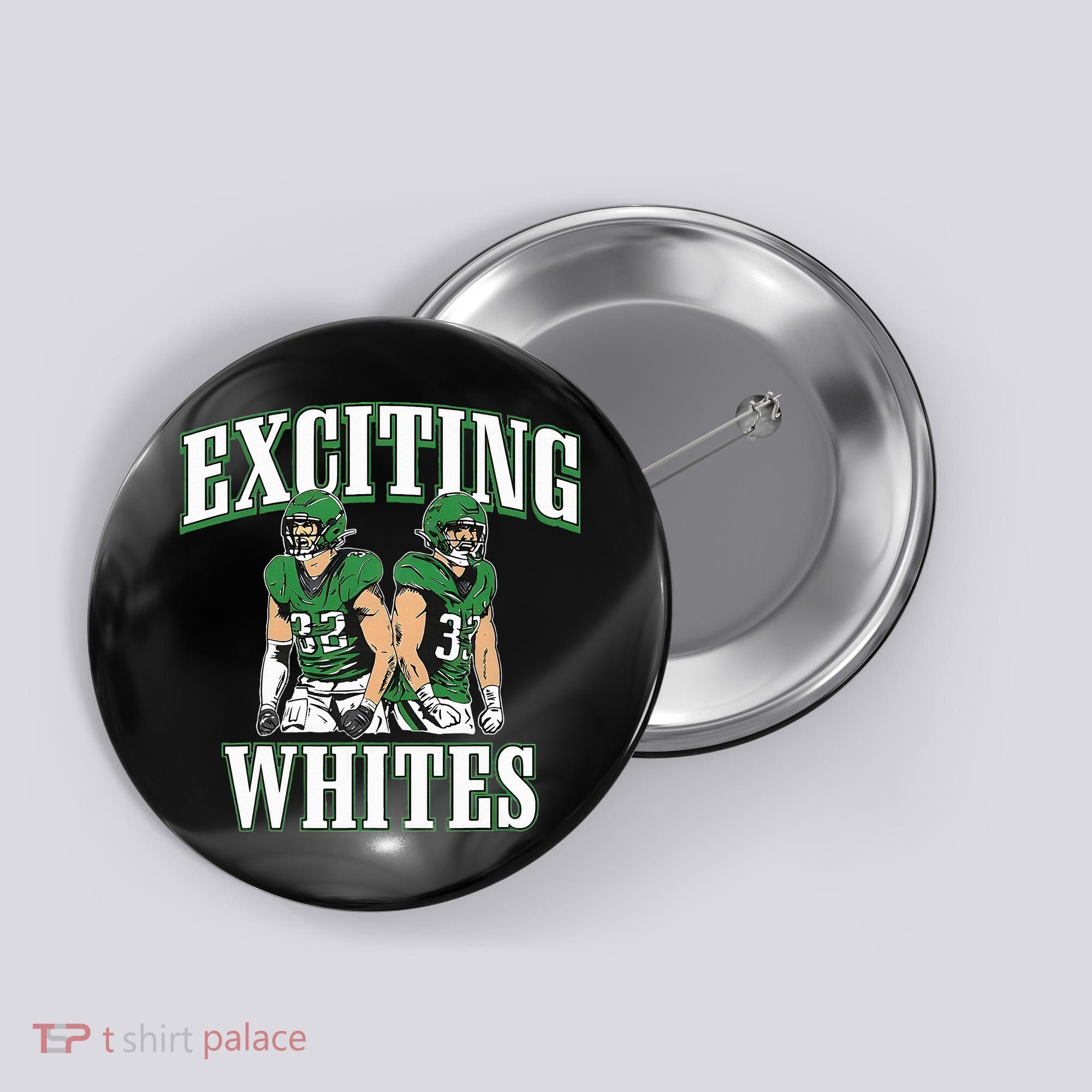 Exciting Whites Button
