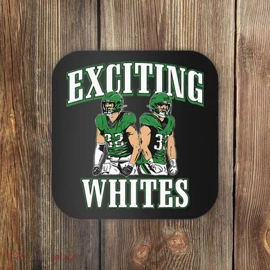 Exciting Whites Coaster