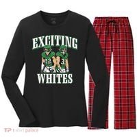 Exciting Whites Women's Long Sleeve Flannel Pajama Set  thumb 0