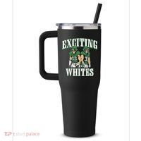 Exciting Whites 40oz Vacuum Insulated Stainless Steel Travel Tumbler thumb 2
