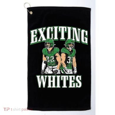 Exciting Whites Golf Towel