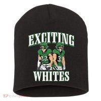 Exciting Whites Short Acrylic Beanie thumb 0