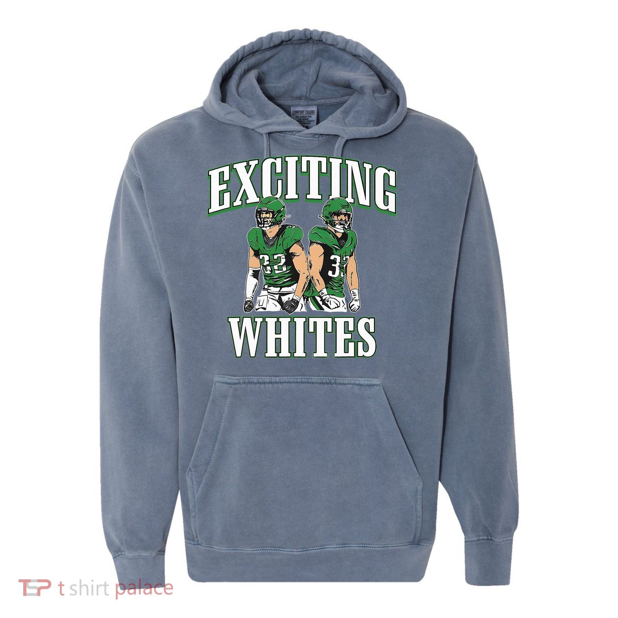 Exciting Whites Comfort Colors Garment-Dyed Hooded Sweatshirt