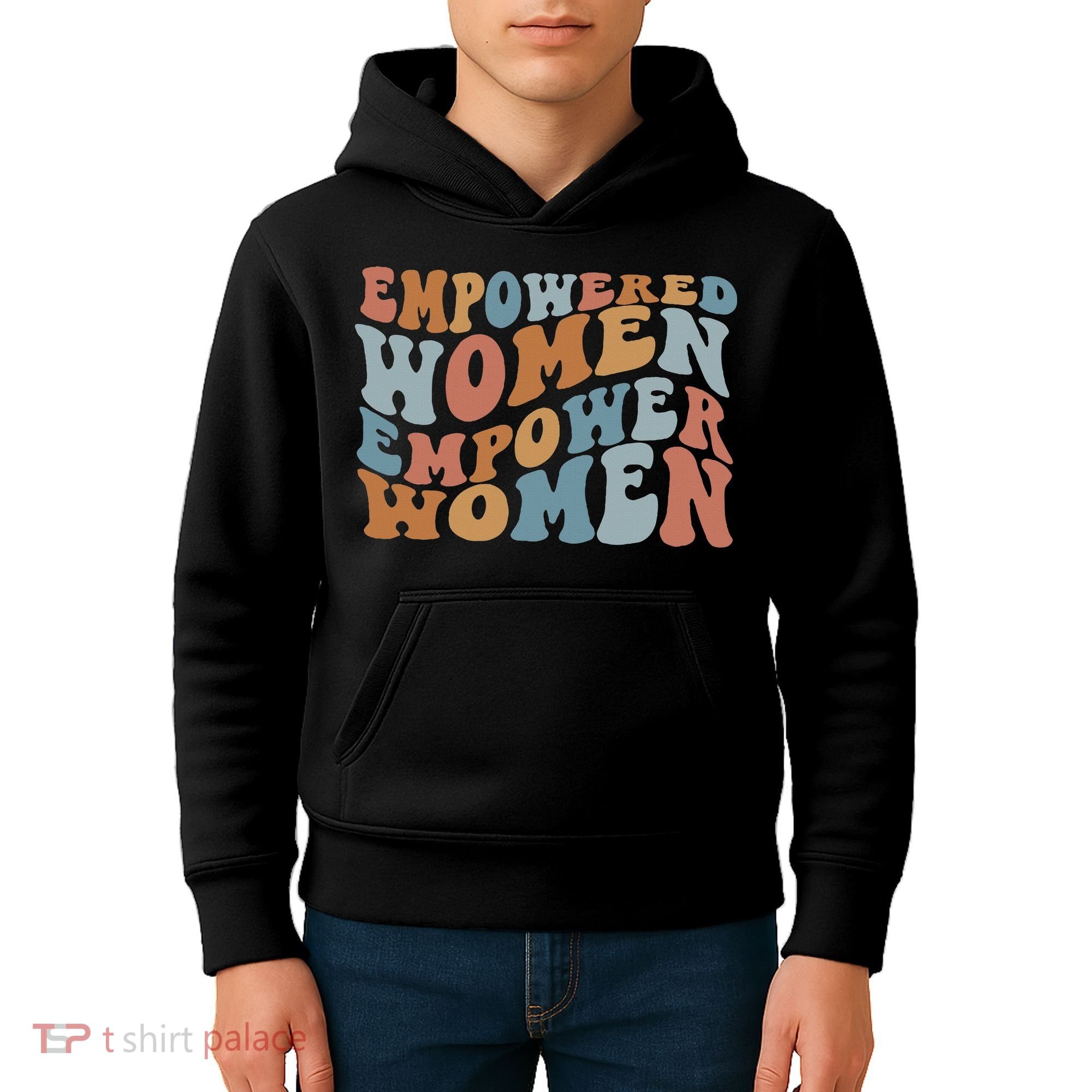 Empowered Women Empower Feminist Kids Hoodie