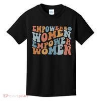 Empowered Women Empower Feminist Kids T-Shirt thumb 0