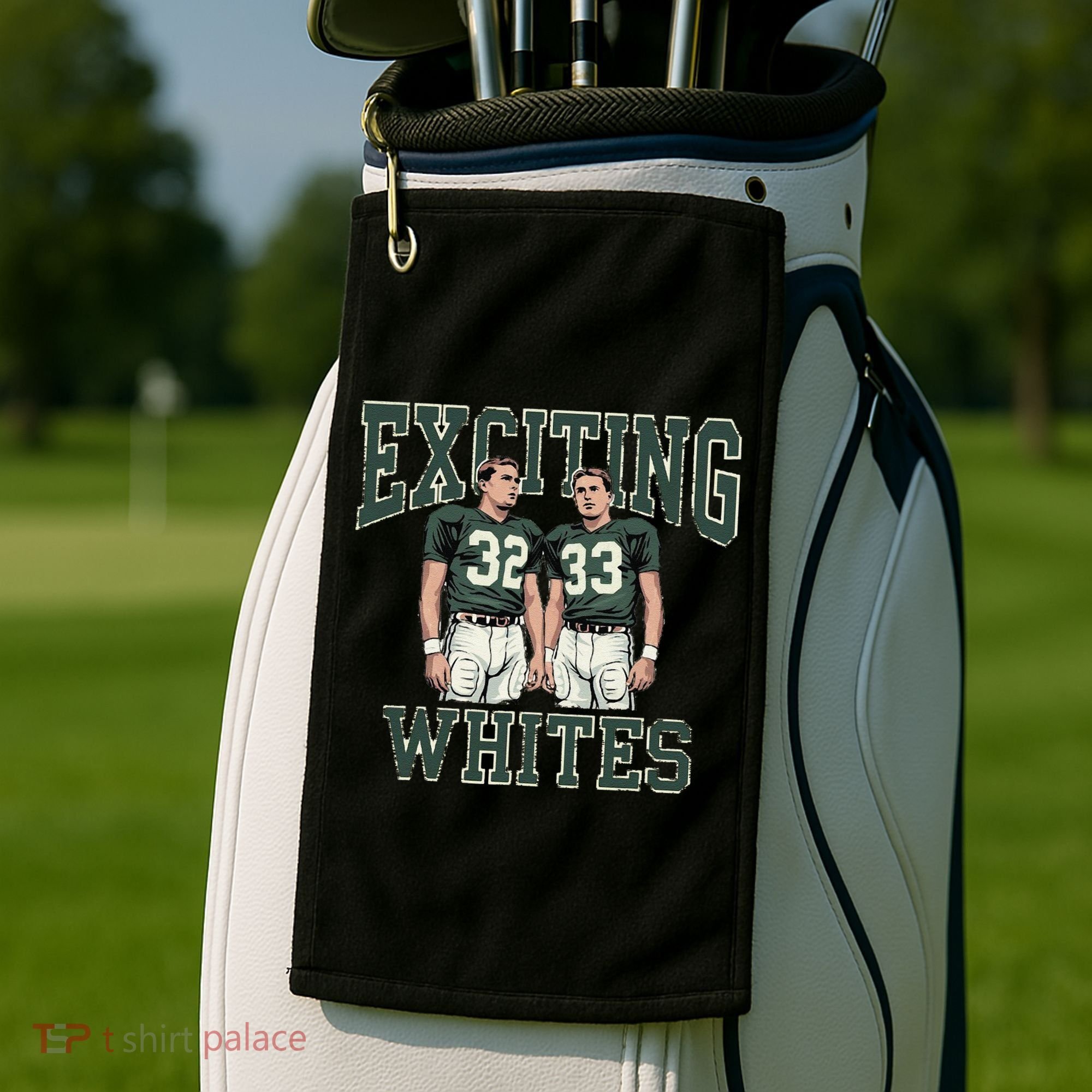 Exciting Whites Exciting Whites Exciting Whites Golf Towel