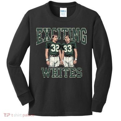 Exciting Whites Exciting Whites Exciting Whites Kids Long Sleeve Shirt