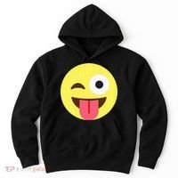 Emoticon Winking Face With Tongue Hoodie thumb 0