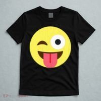 Emoticon Winking Face With Tongue T-Shirt thumb 5