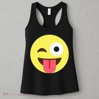 Emoticon Winking Face With Tongue Women's Tank Top thumb 3