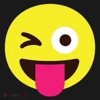 Emoticon Winking Face With Stuckout Tongue And Winking Eye Toddler Hoodie thumb 2