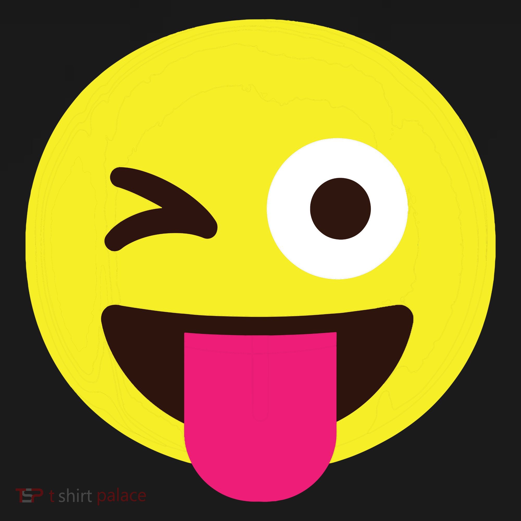 Emoticon Winking Face With Stuckout Tongue And Winking Eye Tote Bag