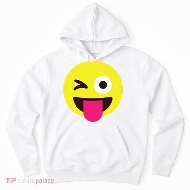 Emoticon Winking Face With Stuckout Tongue And Winking Eye Hoodie