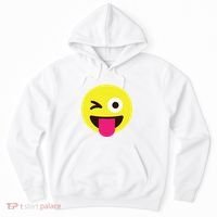 Emoticon Winking Face With Stuckout Tongue And Winking Eye Hoodie thumb 0
