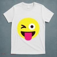 Emoticon Winking Face With Stuckout Tongue And Winking Eye T-Shirt thumb 5