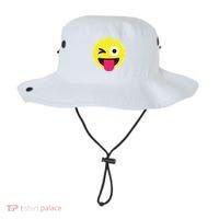 Emoticon Winking Face With Stuckout Tongue And Winking Eye Bucket Hat thumb 0