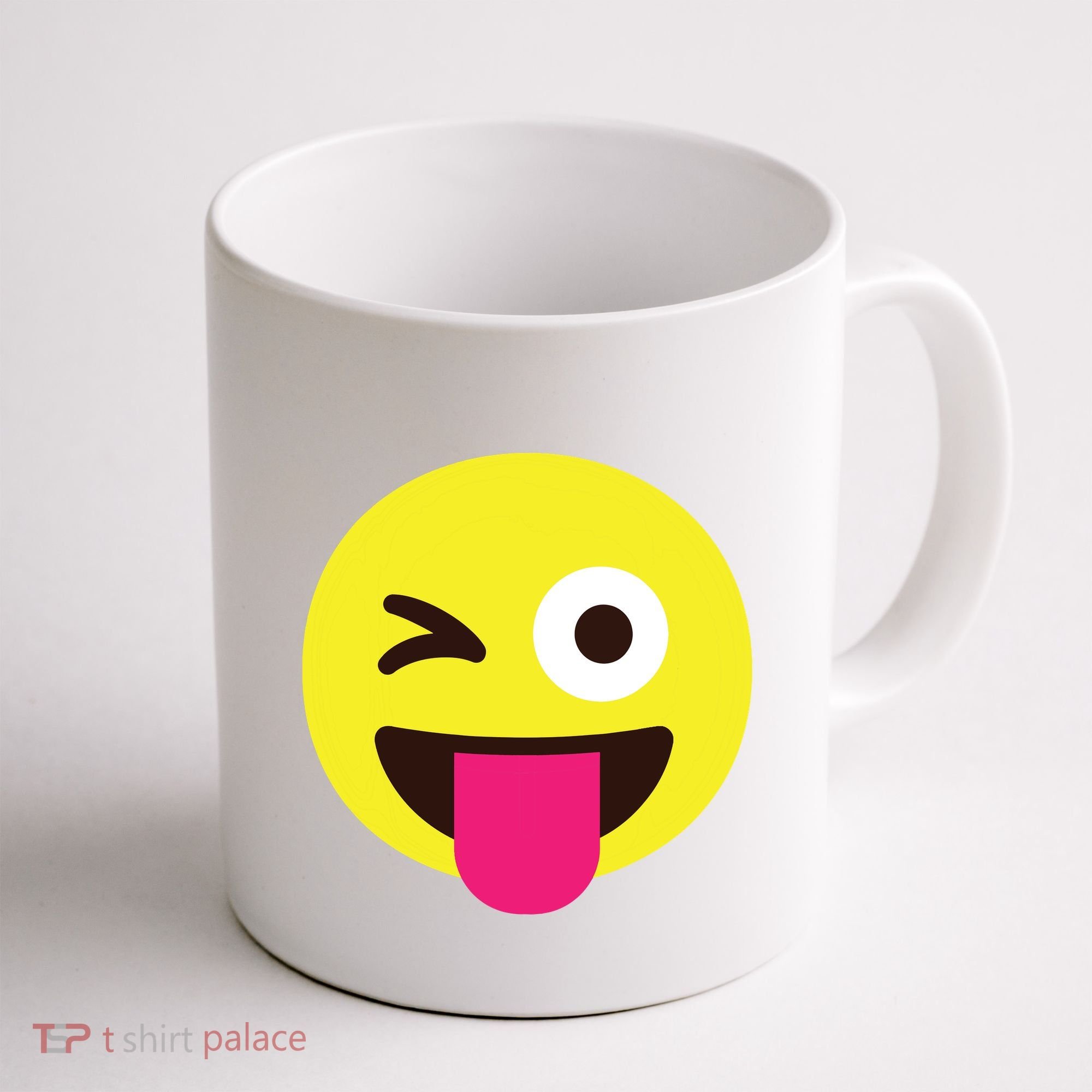Emoticon Winking Face With Stuckout Tongue And Winking Eye Coffee Mug