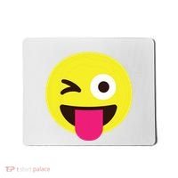 Emoticon Winking Face With Stuckout Tongue And Winking Eye Mousepad thumb 0