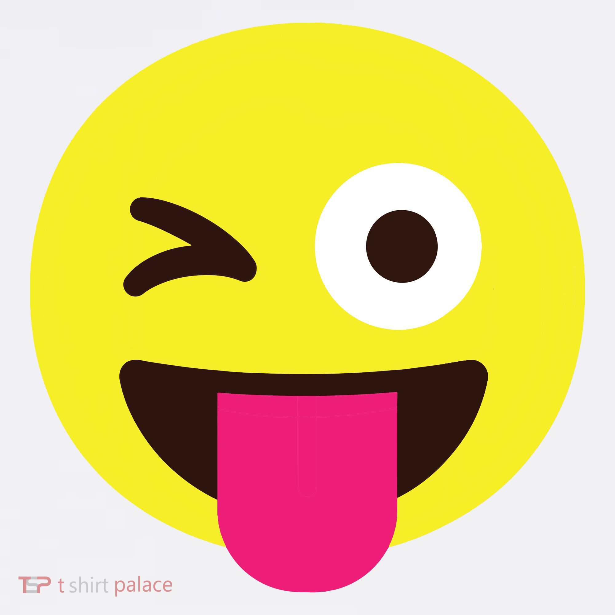 Emoticon Winking Face With Stuckout Tongue And Winking Eye Mousepad