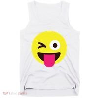 Emoticon Winking Face With Stuckout Tongue And Winking Eye Tank Top thumb 0