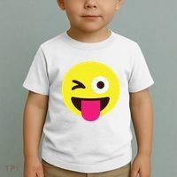 Emoticon Winking Face With Stuckout Tongue And Winking Eye Toddler T-Shirt thumb 2