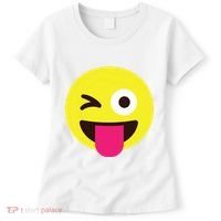 Emoticon Winking Face With Stuckout Tongue And Winking Eye Women's T-Shirt thumb 0