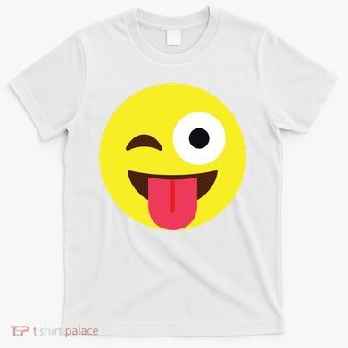 Emoticon Winking Face With Tongue T-Shirt