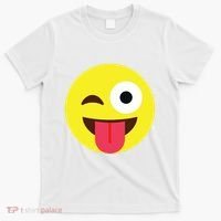 Emoticon Winking Face With Tongue T-Shirt thumb 0