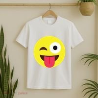 Emoticon Winking Face With Tongue T-Shirt thumb 2