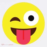 Emoticon Winking Face With Tongue Tank Top thumb 6
