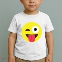 Emoticon Winking Face With Tongue Toddler T-Shirt thumb 2
