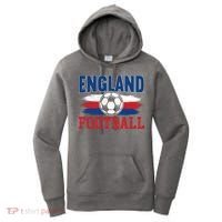 England World Football Fan Soccer Ball Women's Hoodie thumb 0