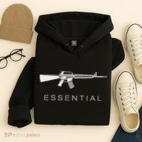 Essential Weapons Gun Ar 15 Assault Rifle Firearm Hoodie thumb 4