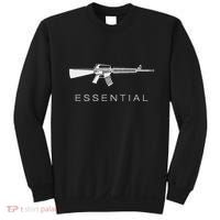 Essential Weapons Gun Ar 15 Assault Rifle Firearm Sweatshirt thumb 0