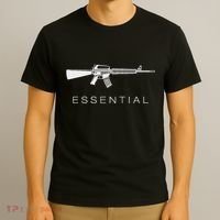Essential Weapons Gun Ar 15 Assault Rifle Firearm T-Shirt thumb 3
