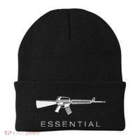 Essential Weapons Gun Ar 15 Assault Rifle Firearm Beanie thumb 0