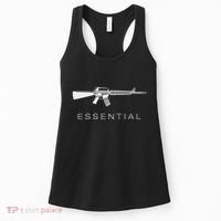 Essential Weapons Gun Ar 15 Assault Rifle Firearm Women's Tank Top thumb 0