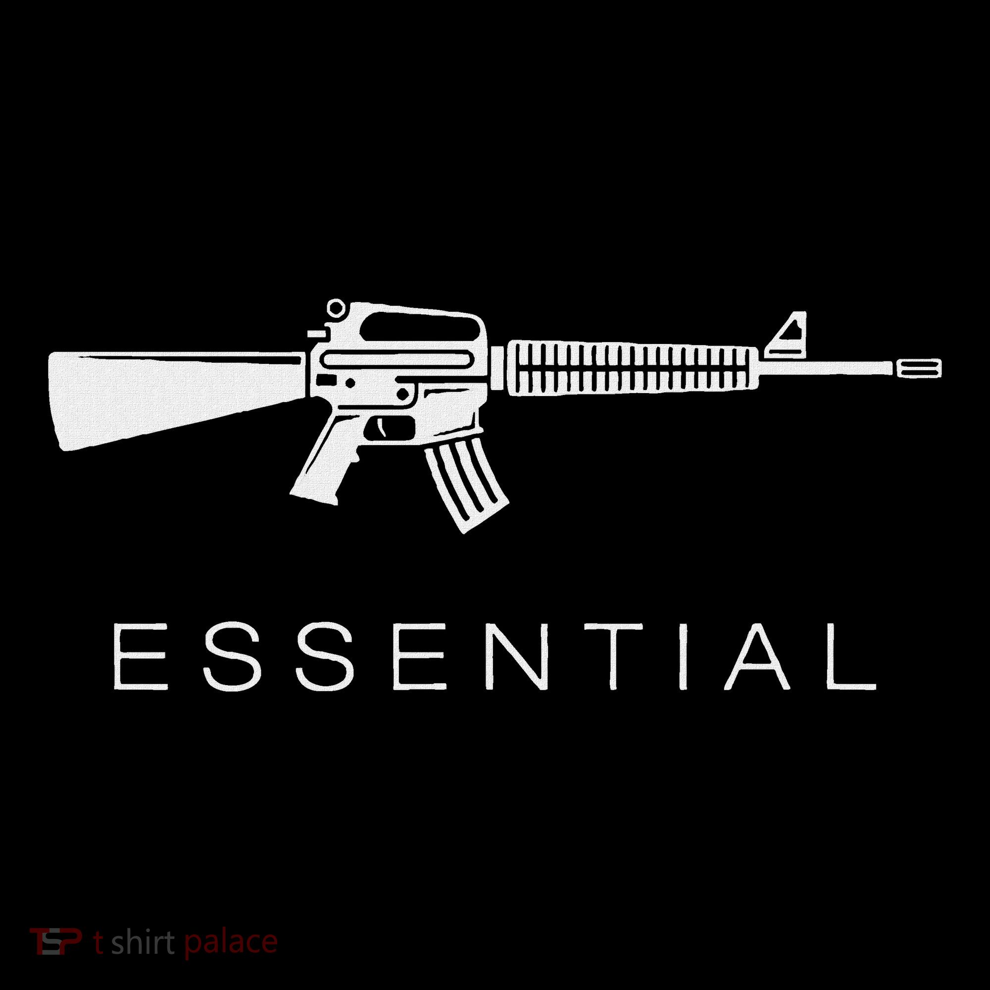 Essential Weapons Gun Ar 15 Assault Rifle Firearm Toddler Hoodie