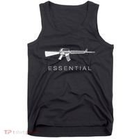 Essential Weapons Gun Ar 15 Assault Rifle Firearm Tank Top thumb 0