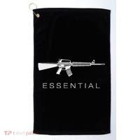 Essential Weapons Gun Ar 15 Assault Rifle Firearm Golf Towel thumb 0